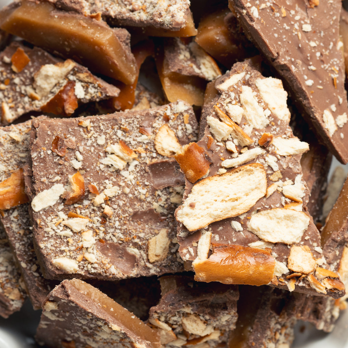 Chocolate Pretzel Toffee