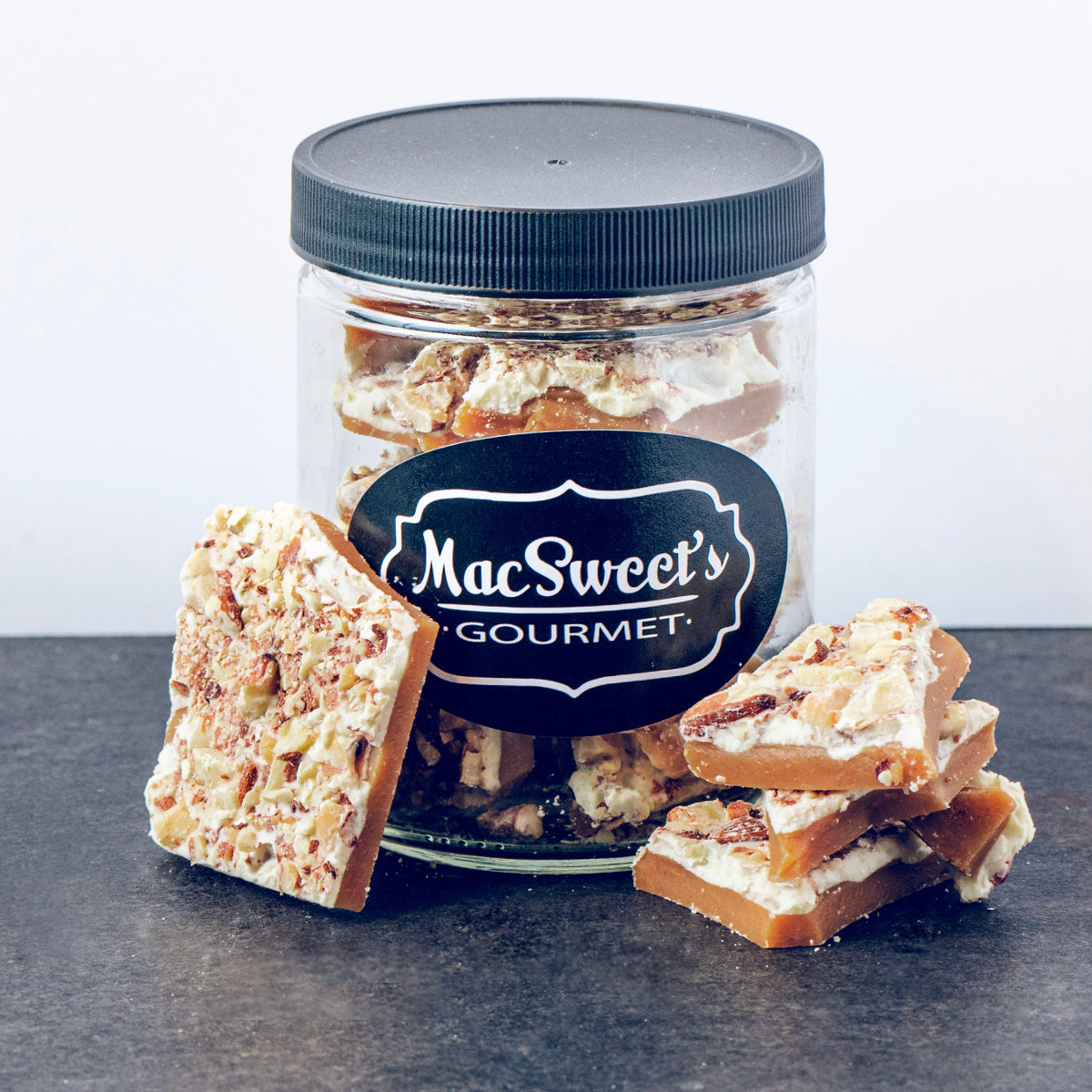 White Chocolate Salted Almond Toffee (GF)