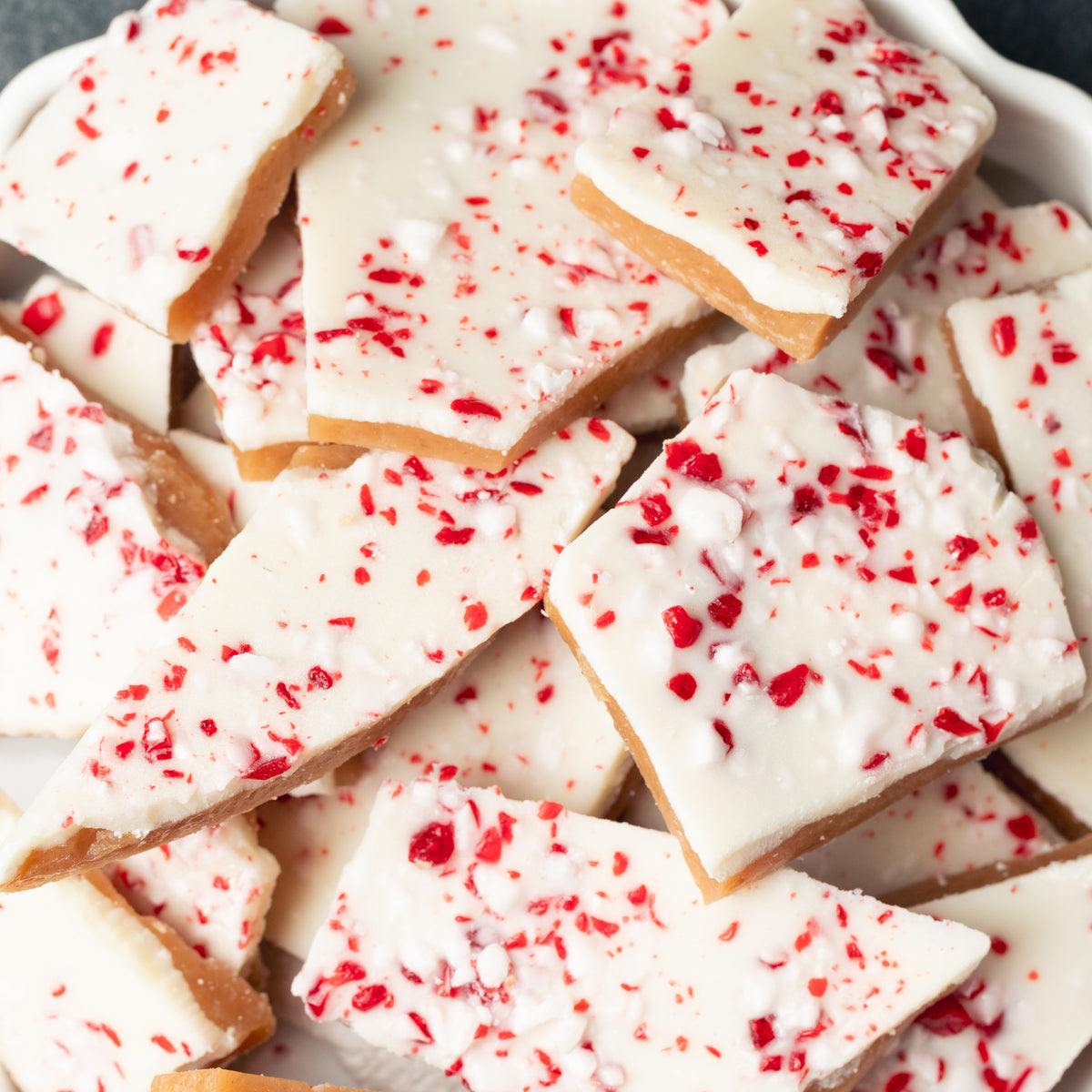 Peppermint Stick Toffee (GF)