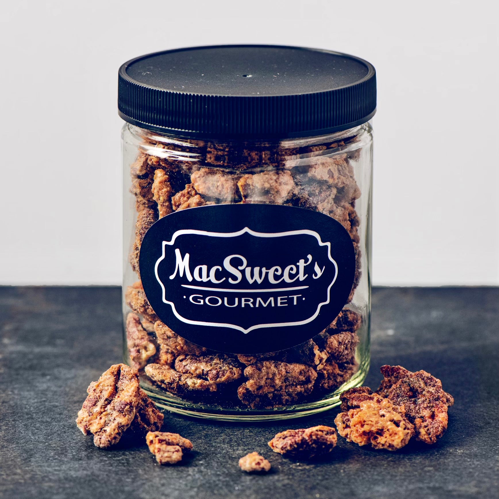 Gourmet Candied Pecans from MacSweet's Gourmet in Massachusetts